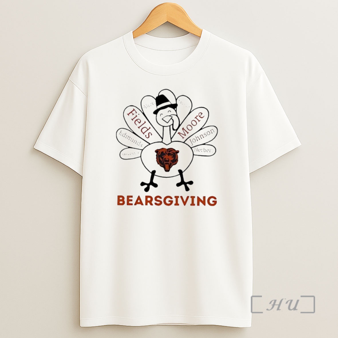 Officials Thanksgiving With Chicago Bears Heroes Premium Shirt Sweatshirt Tee