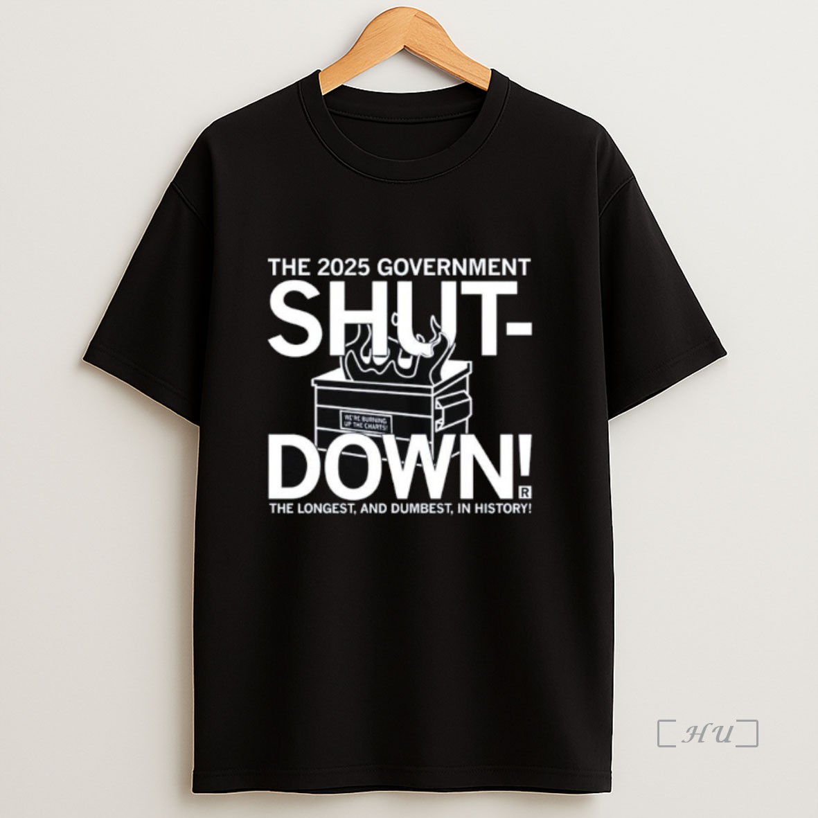 Officials The 2025 Government Shutdown Long Sleve Premium Shirt Sweatshirt Tee