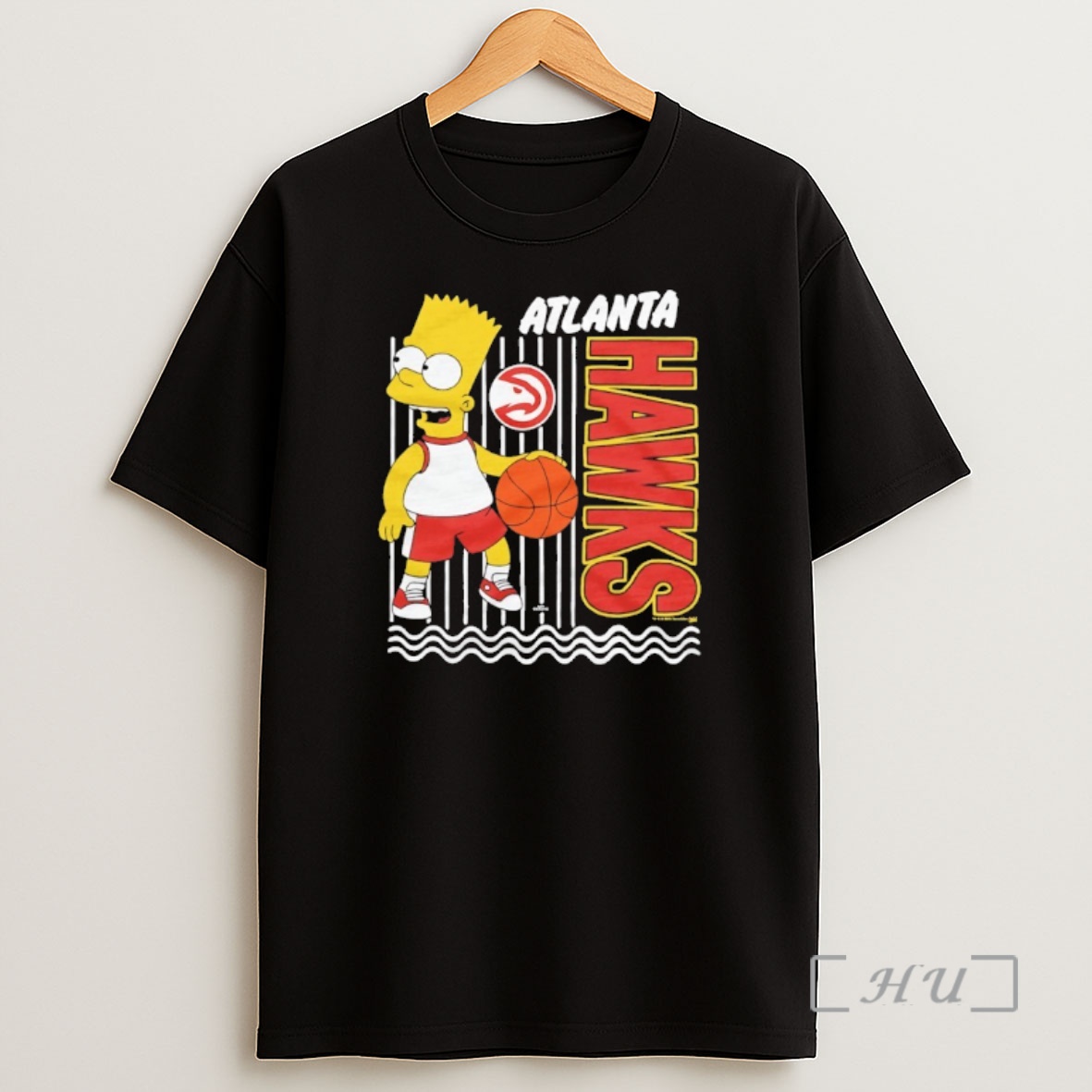 Officials The Bart Simpson X Atlanta Hawks Basketball Premium Shirt Sweatshirt Tee
