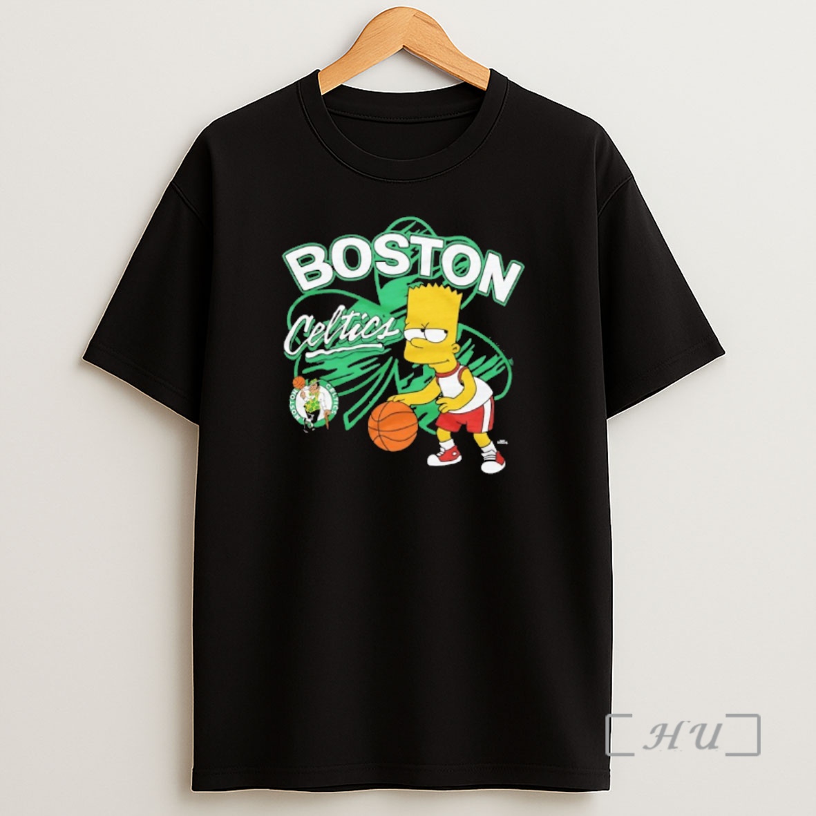 Officials The Bart Simpson X Boston Celtics Basketball Premium Shirt Sweatshirt Tee