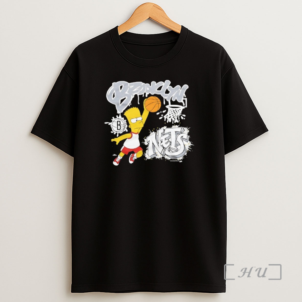 Officials The Bart Simpson X Brooklyn Nets Basketball Premium Shirt Sweatshirt Tee
