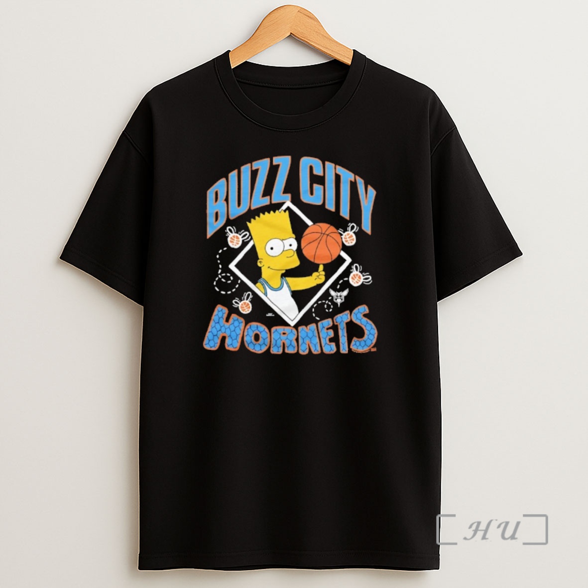 Officials The Bart Simpson X Charlotte Hornets Basketball Premium Shirt Sweatshirt Tee