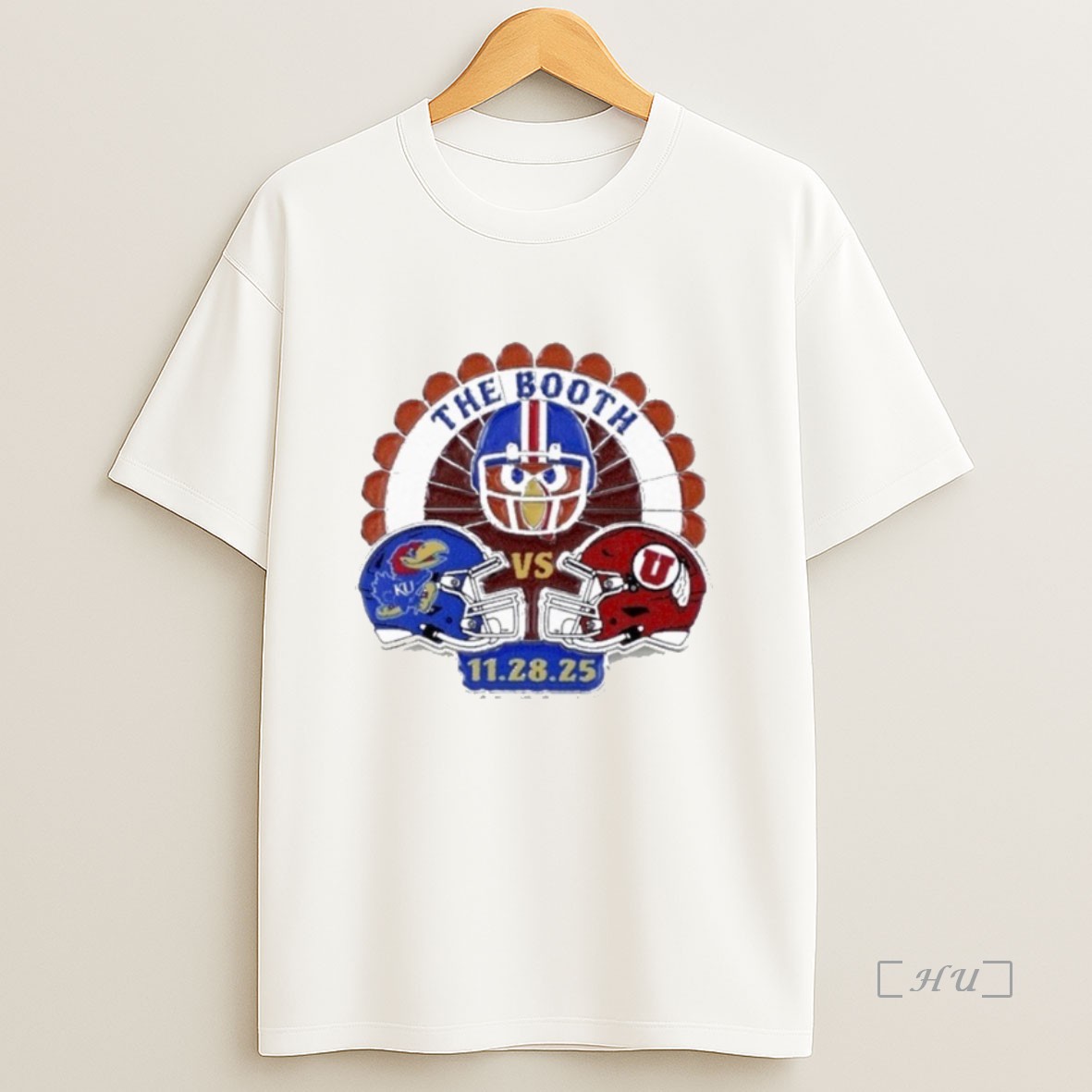 Officials The Booth Rivalry 2025 Ku Vs Utah Premium Shirt Sweatshirt Tee