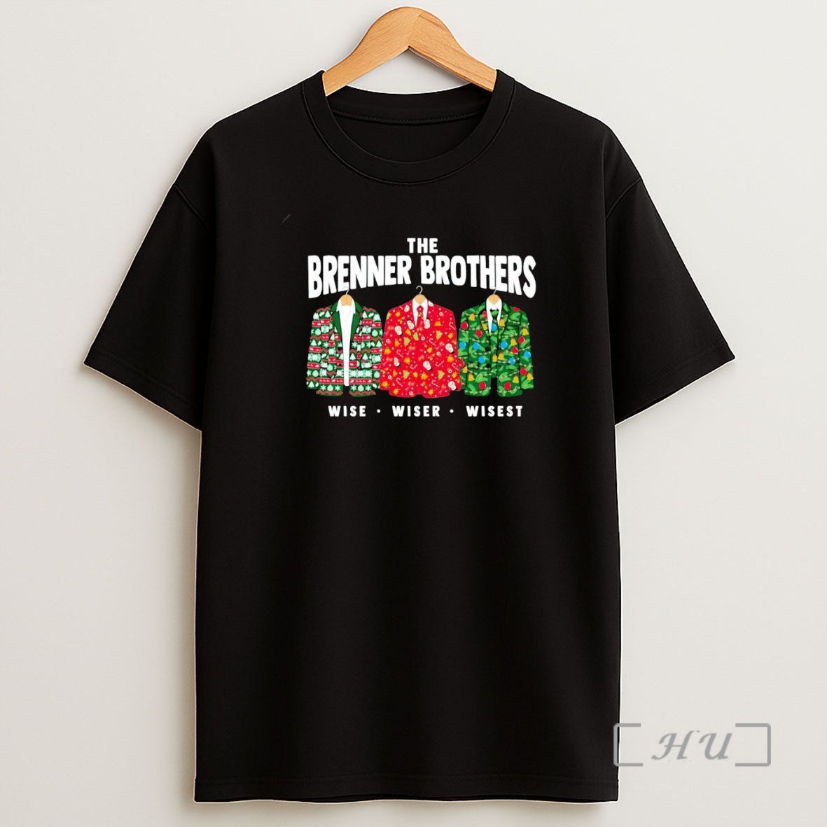 Officials The Brenner Brothers Wise Wiser Wisest Christmas Premium Shirt Sweatshirt Tee