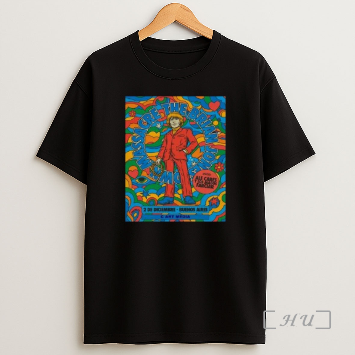 Officials The Brian Jonestown Massacre Event Buenos Aires On December 2 2025 Circle Black Premium Shirt Sweatshirt Tee