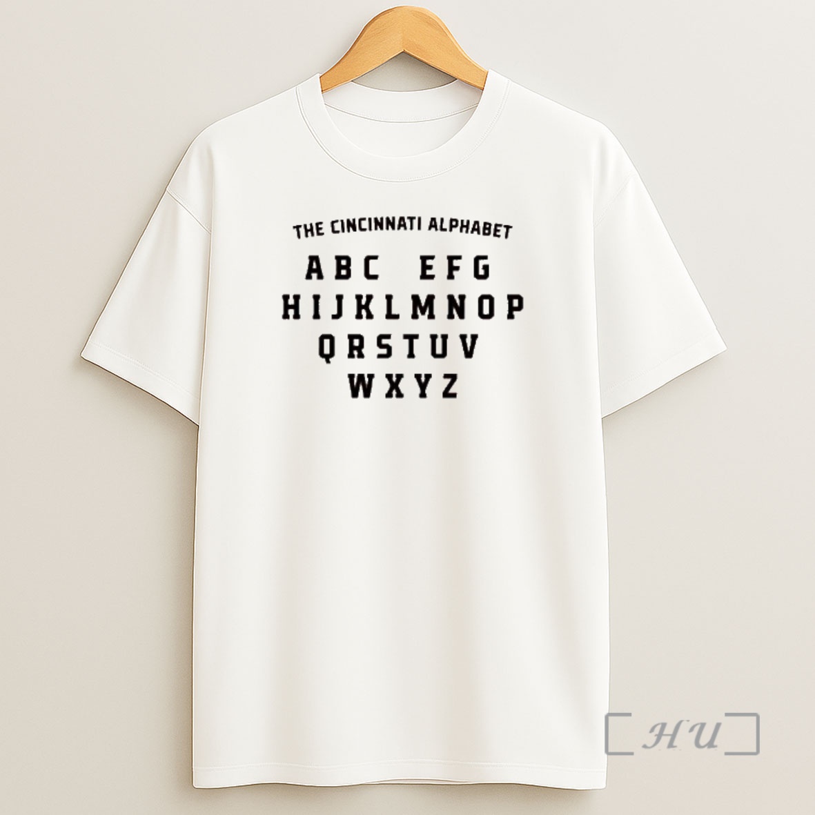 Officials The Cincinnati Alphabet Premium Shirt Sweatshirt Tee