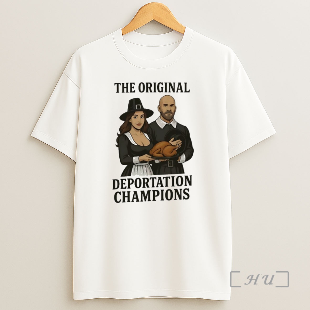 Officials The Deportation Champions Happy Thanksgiving Premium Shirt Sweatshirt Tee
