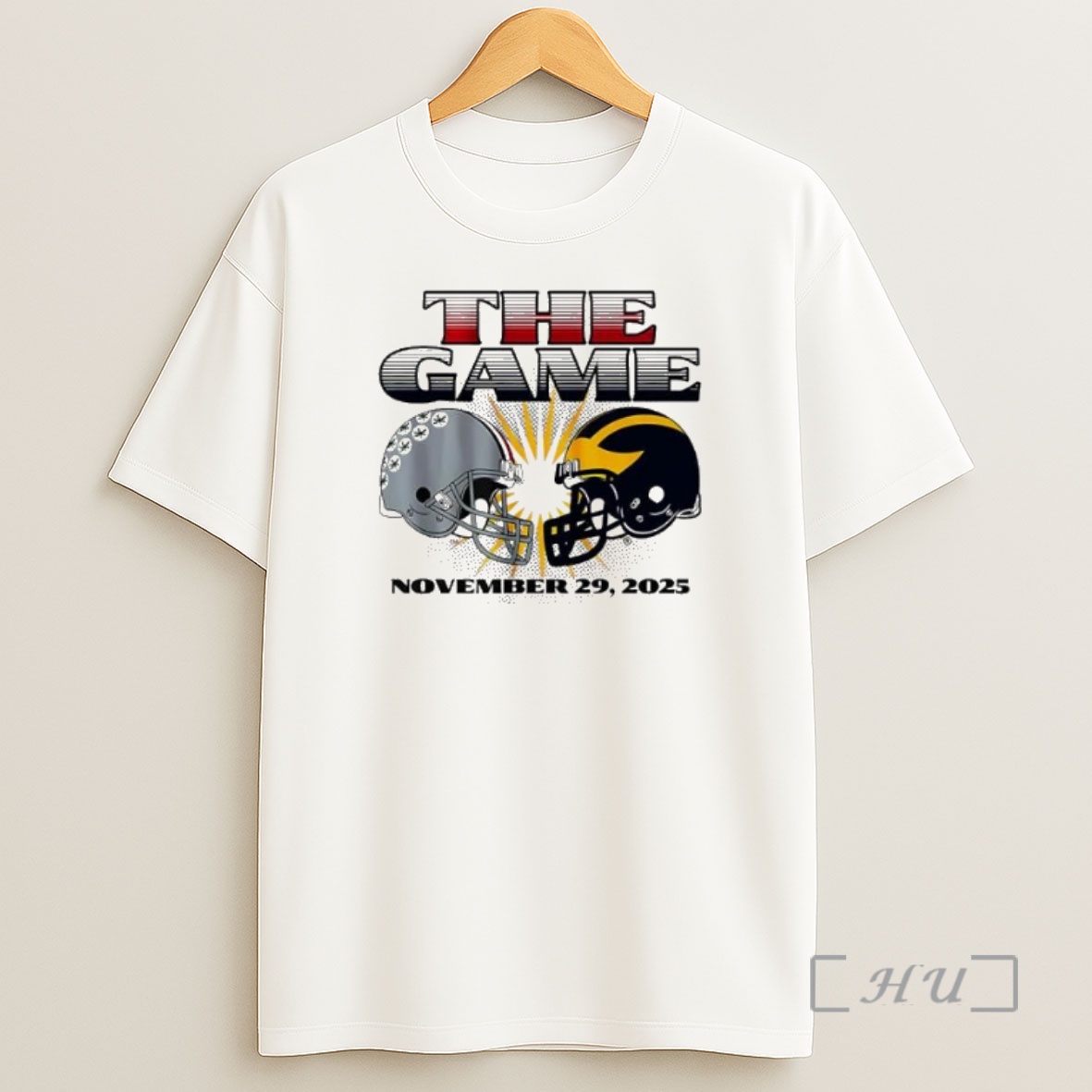 Officials The Game Ohio State Buckeyes Vs Michigan Wolverines Helmets Premium Shirt Sweatshirt Tee