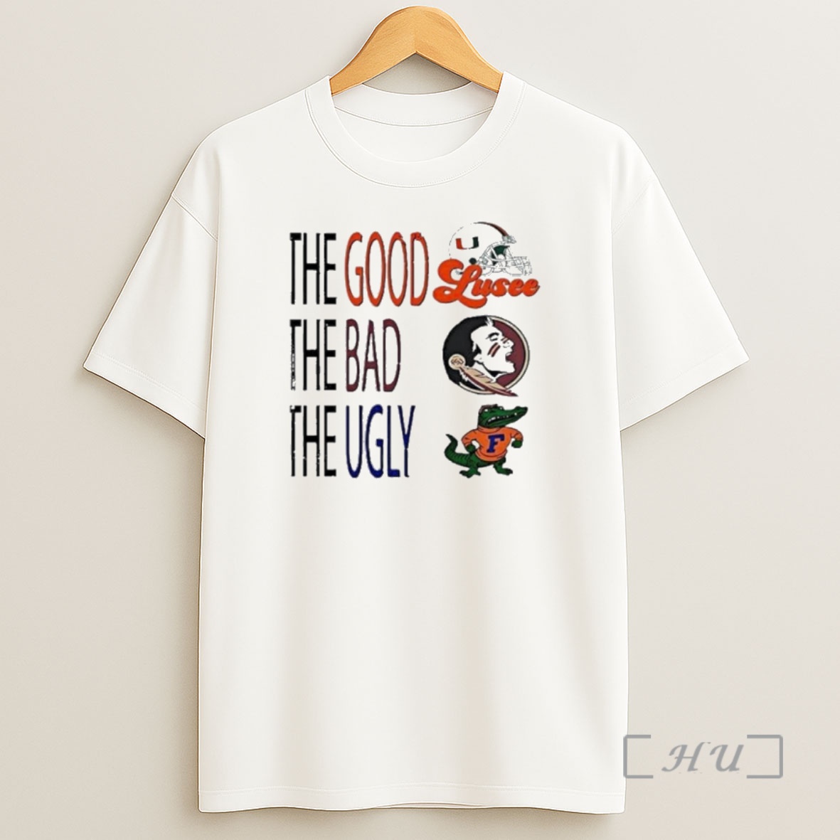 Officials The Good Miami Hurricanes The Bad Florida State Seminoles The Ugly Florida Gators Premium Shirt Sweatshirt Tee