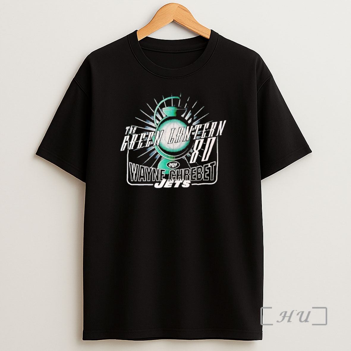 Officials The Green Lantern 80 Wayne Chrebet New York Jets Premium Shirt Sweatshirt Tee