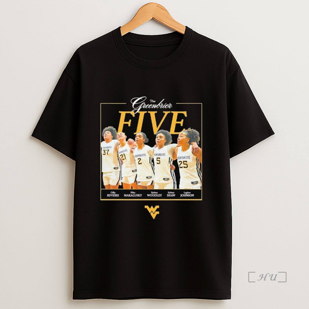 Officials The Greenbrier Five Wvu Womens Basketball Team Premium Shirt Sweatshirt Tee