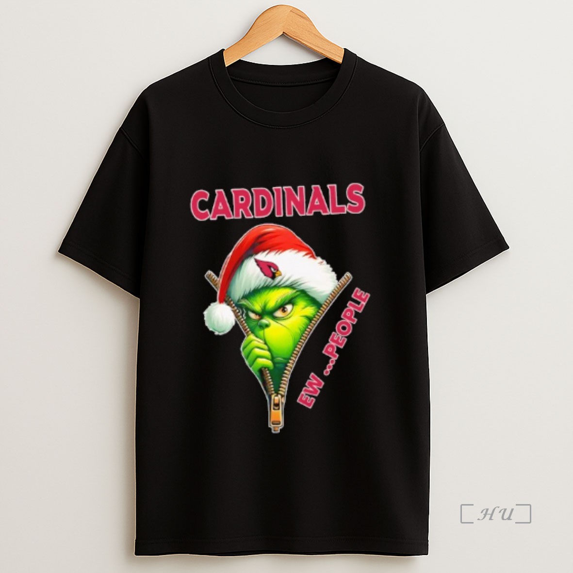 Officials The Grinch Arizona Cardinals Ew People Nfl Christmas Premium Shirt Sweatshirt Tee
