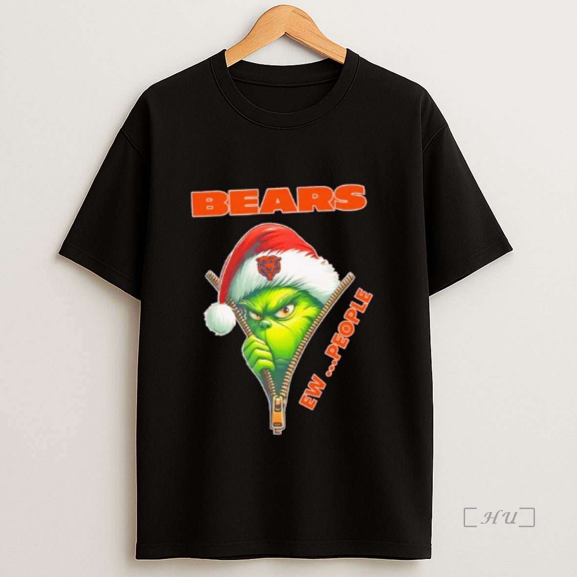 Officials The Grinch Chicago Bears Ew People Nfl Christmas Premium Shirt Sweatshirt Tee 1