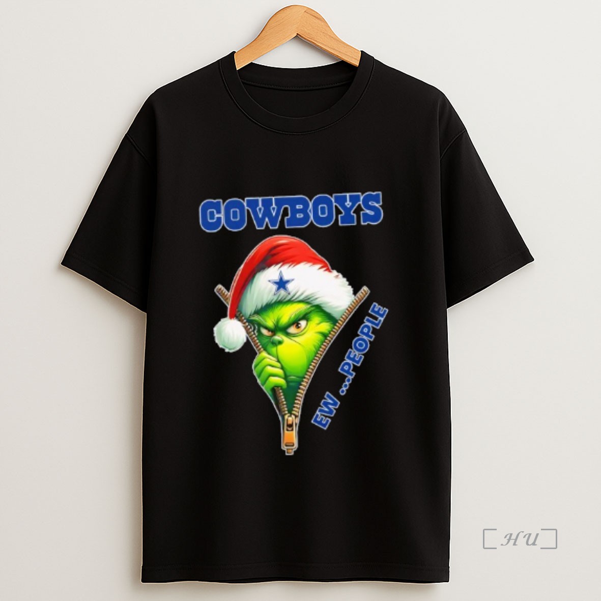 Officials The Grinch Dallas Cowboys Ew People Nfl Christmas Premium Shirt Sweatshirt Tee 1