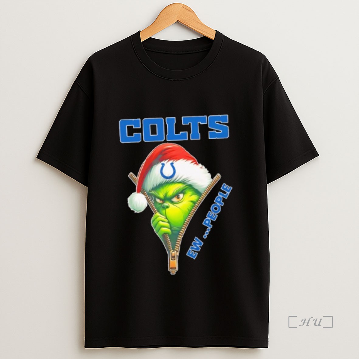 Officials The Grinch Indianapolis Colts Ew People Nfl Christmas Premium Shirt Sweatshirt Tee