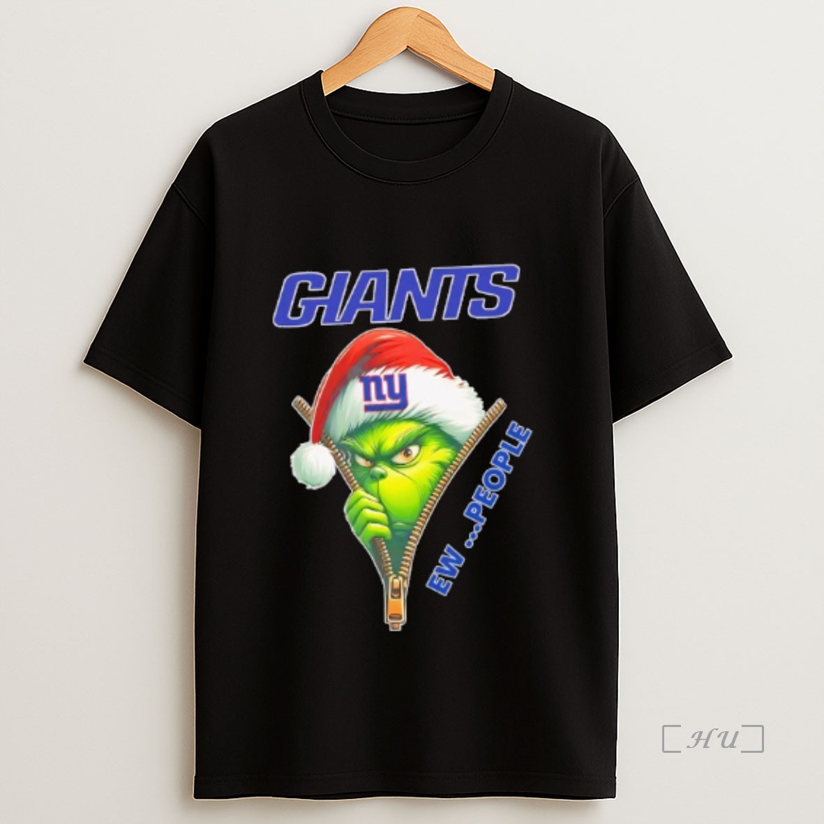 Officials The Grinch New York Giants Ew People Nfl Christmas Premium Shirt Sweatshirt Tee