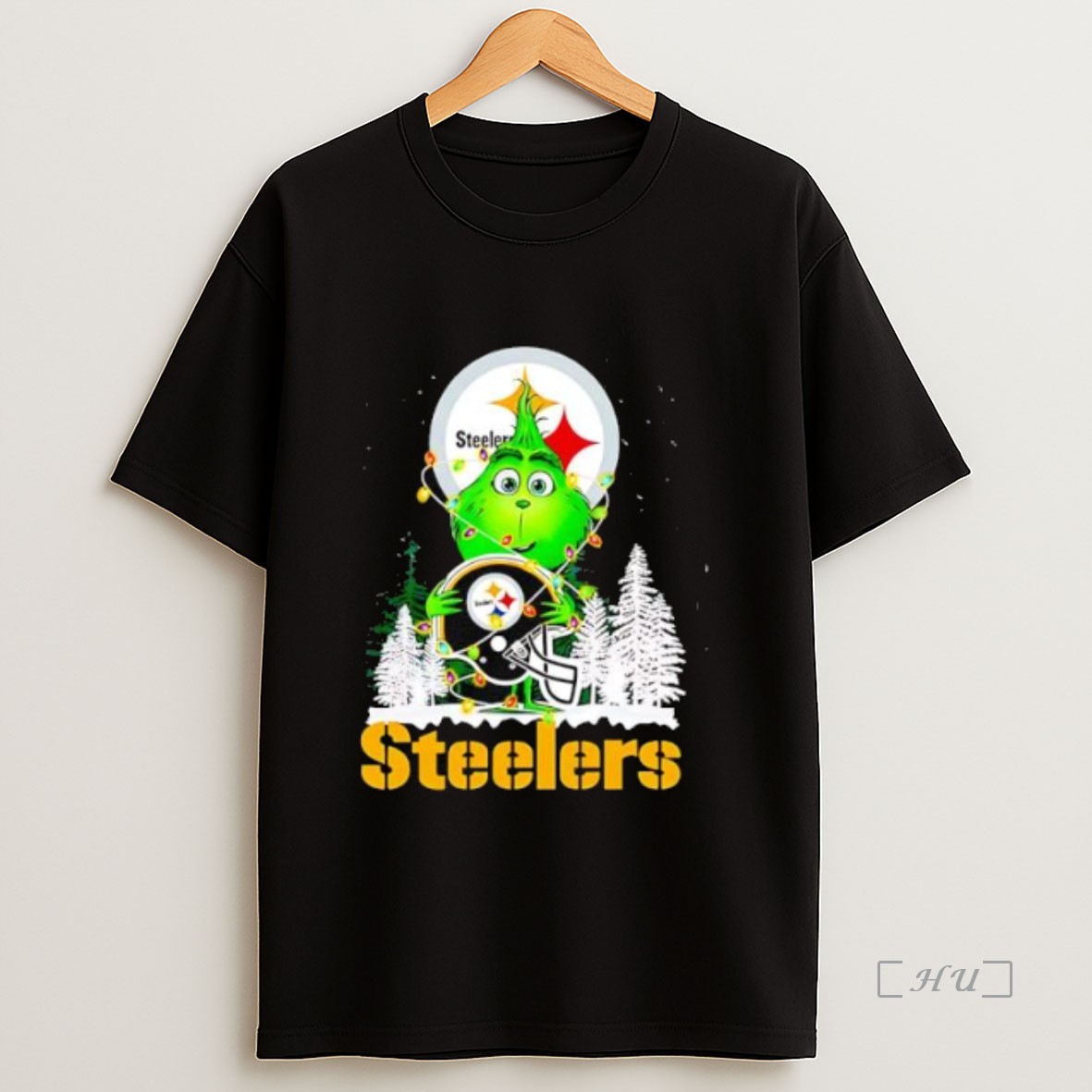 Officials The Grinch Pittsburgh Steelers Christmas New Premium Shirt Sweatshirt Tee