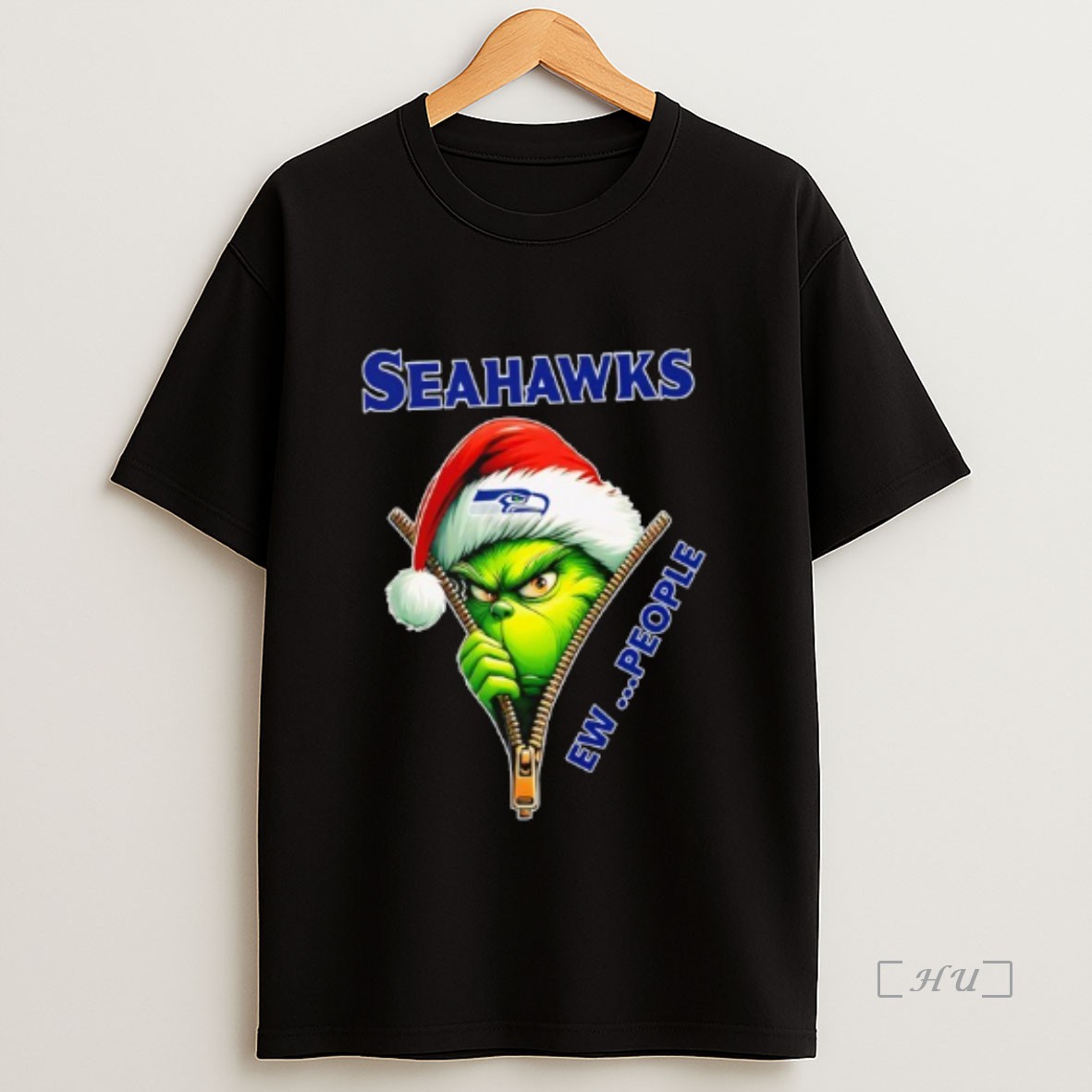 Officials The Grinch Seattle Seahawks Ew People Nfl Christmas Premium Shirt Sweatshirt Tee