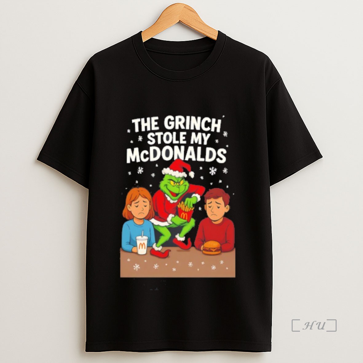 Officials The Grinch Stole My Mcdonalds Christmas 2025 Premium Shirt Sweatshirt Tee
