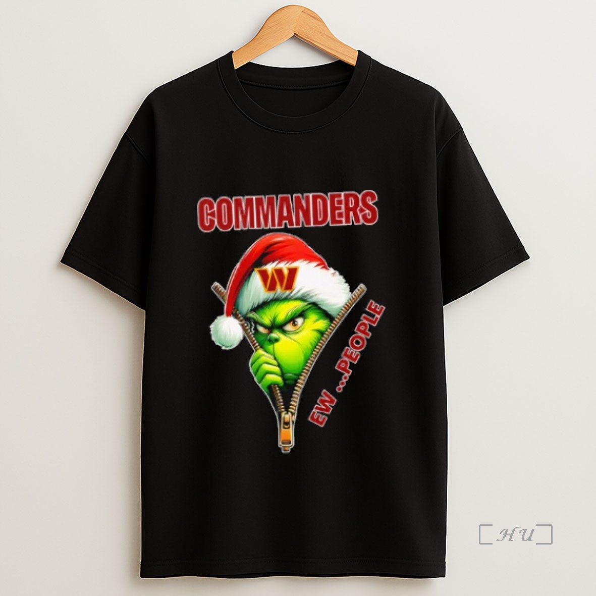 Officials The Grinch Washington Commanders Ew People Nfl Christmas Premium Shirt Sweatshirt Tee