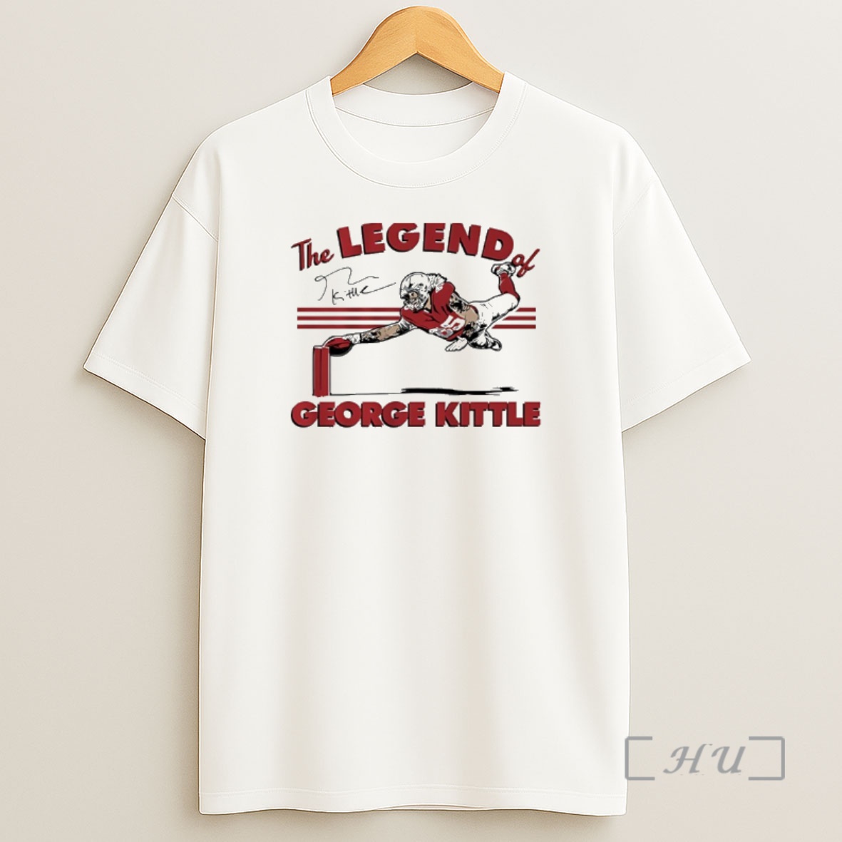 Officials The Legend Of George Kittle San Francisco 49ers Signature Premium Shirt Sweatshirt Tee