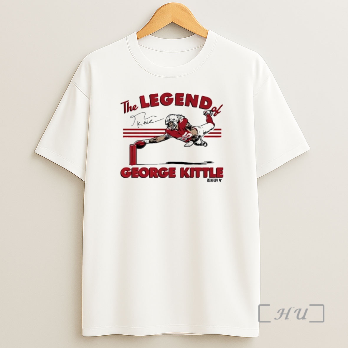 Officials The Legend Of George Kittle Signature Premium Shirt Sweatshirt Tee