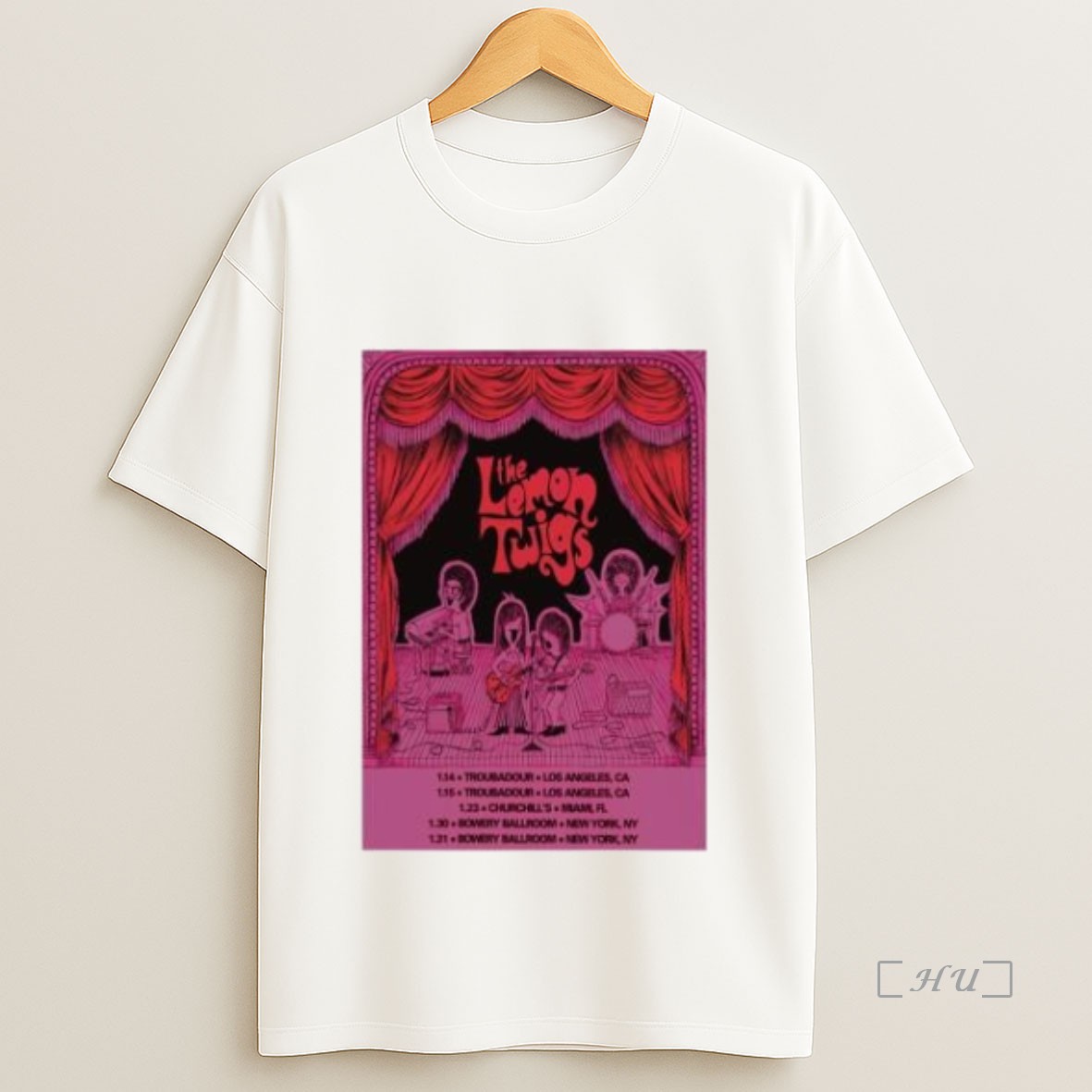 Officials The Lemon Twigs January 14 31 Us Tour 2026 Premium Shirt Sweatshirt Tee