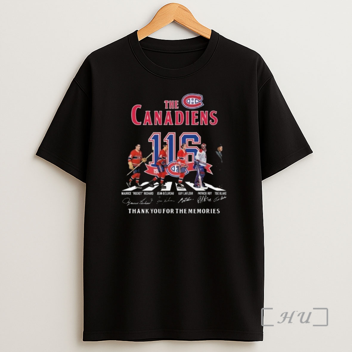 Officials The Montreal Canadiens 116th Abbey Road Thank You For The Memories Signatures 2025 Premium Shirt Sweatshirt Tee