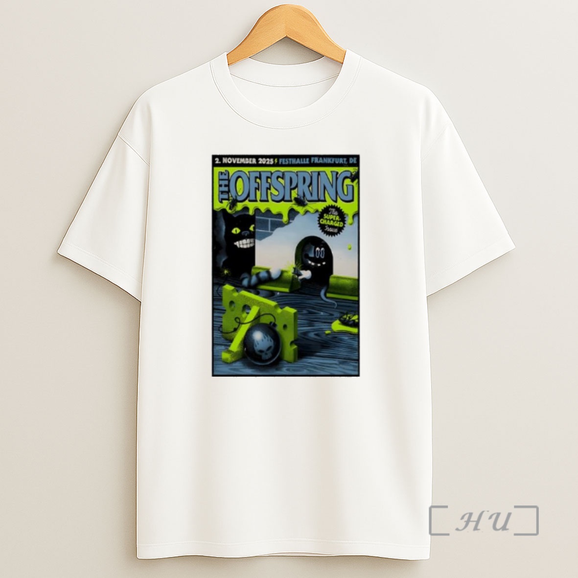 Officials The Offspring Nov 2 2025 Festhall Frankfurt De Premium Shirt Sweatshirt Tee