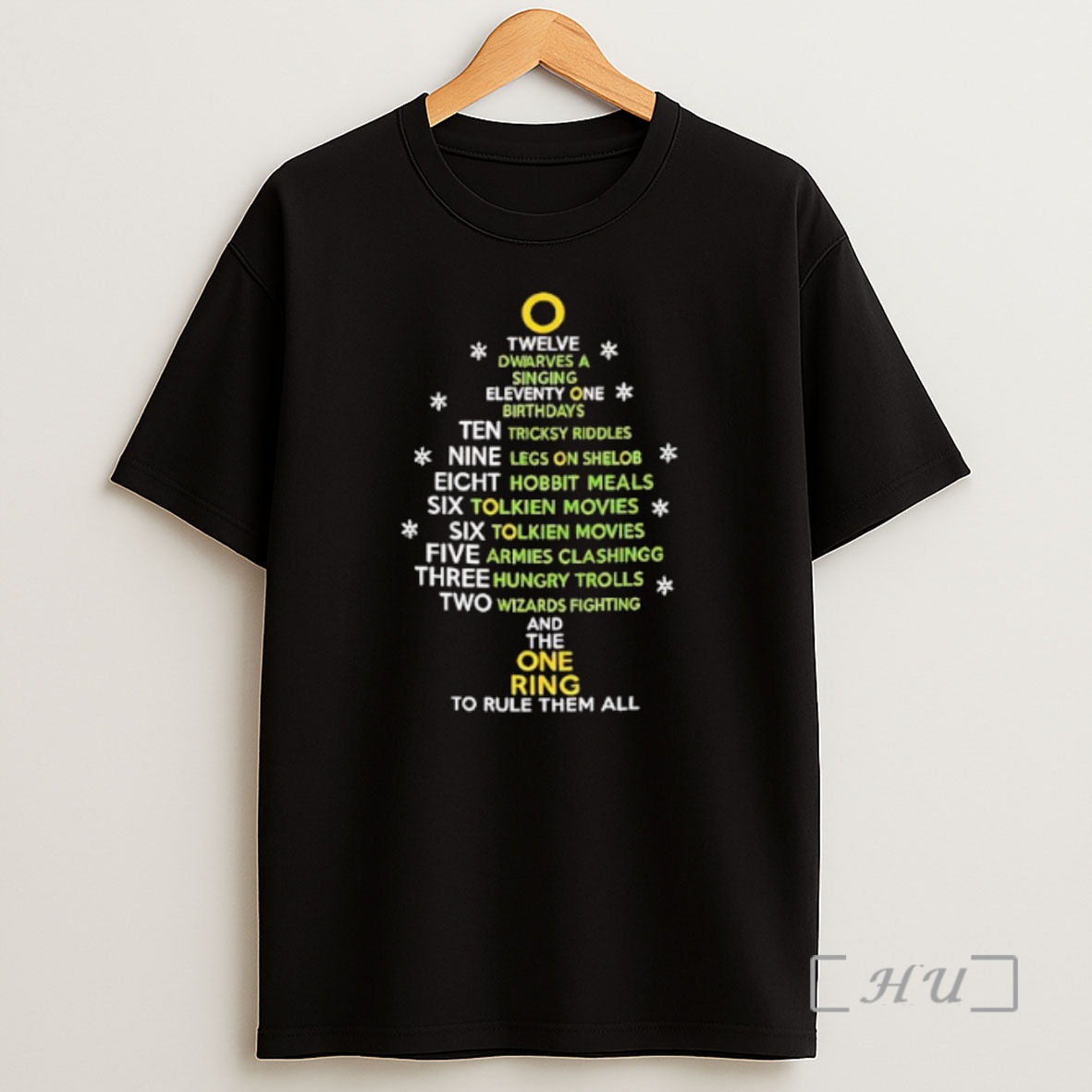 Officials The One Ring Christmas Carol List Graphic Premium Shirt Sweatshirt Tee