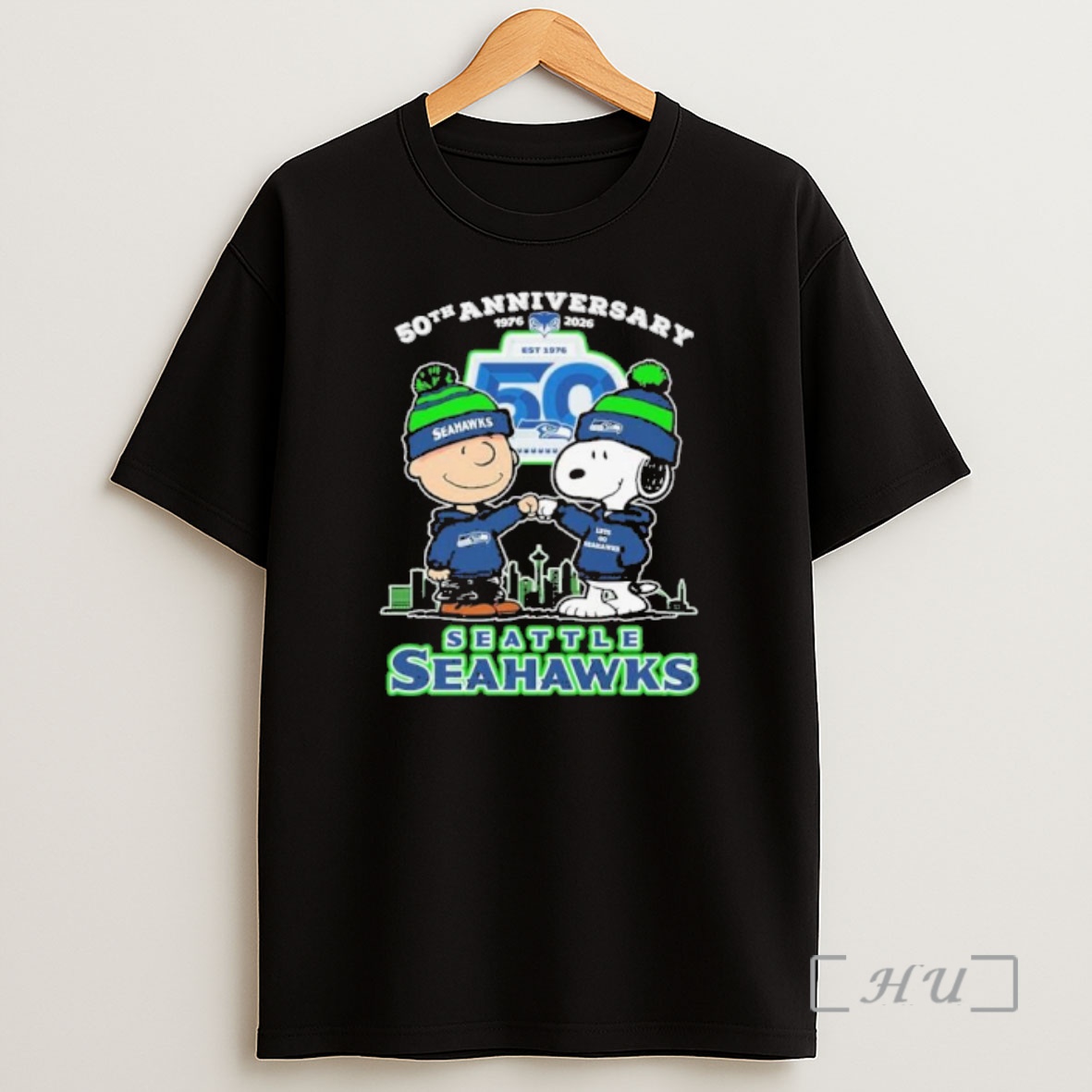 Officials The Peanuts 65th Anniversary 1960 2025 Seattle Seahawks Premium Shirt Sweatshirt Tee