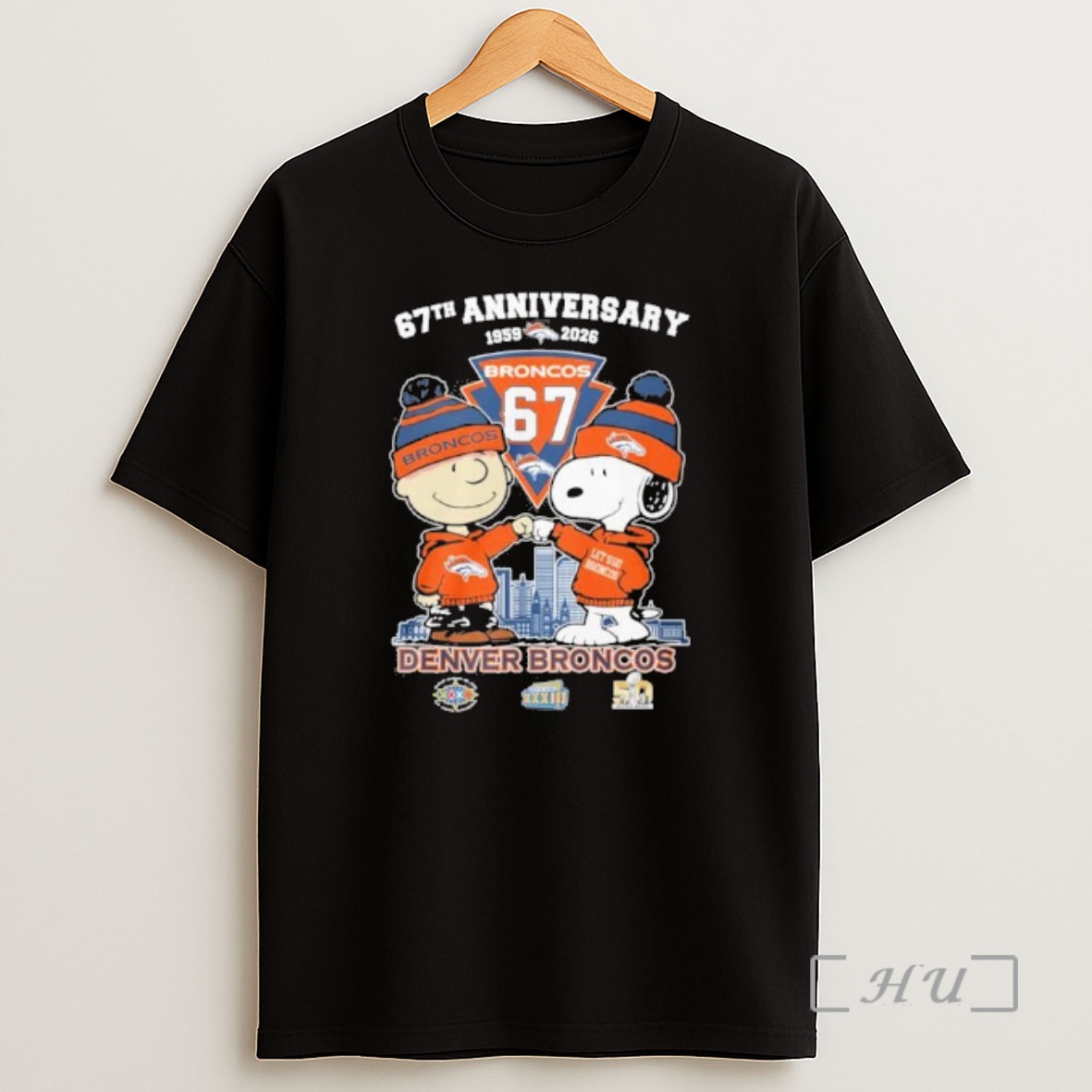 Officials The Peanuts 67th Anniversary 1959 2026 Denver Broncos Premium Shirt Sweatshirt Tee