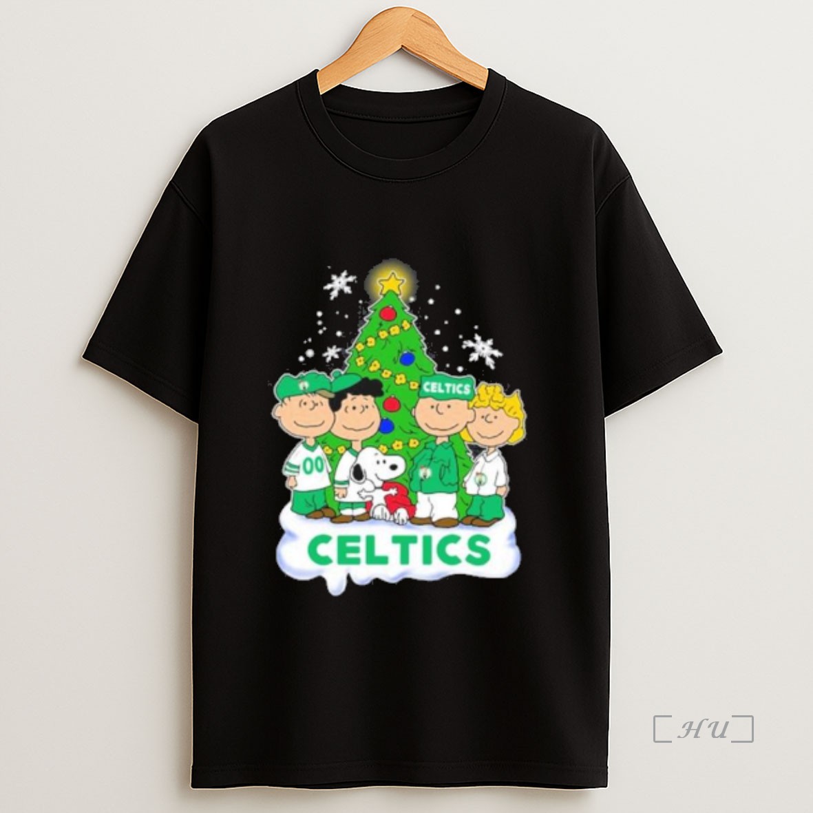 Officials The Peanuts Boston Celtics Merry Christmas Premium Shirt Sweatshirt Tee