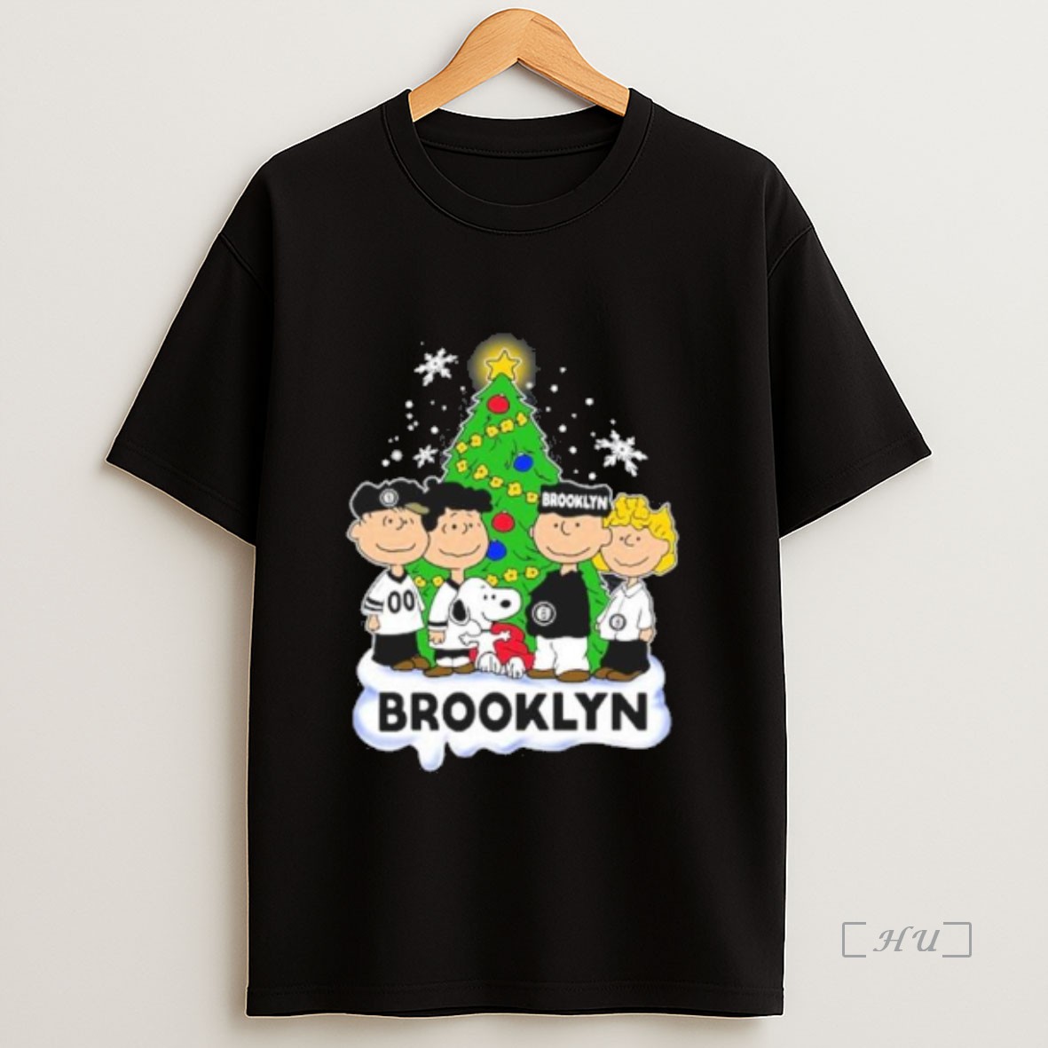 Officials The Peanuts Brooklyn Nets Merry Christmas Premium Shirt Sweatshirt Tee