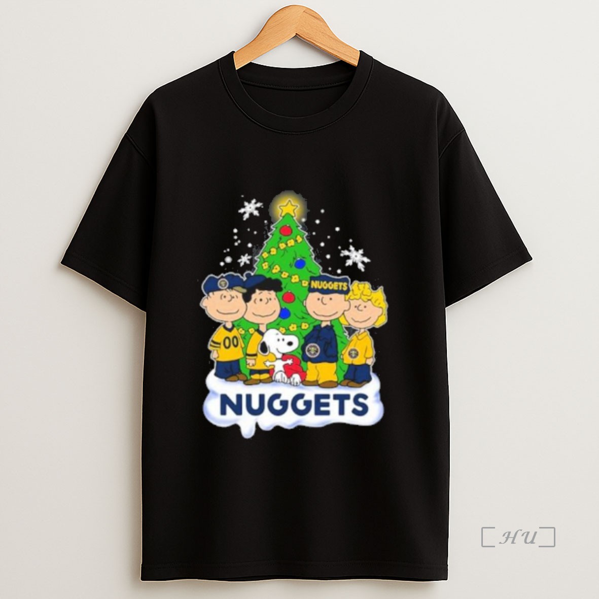 Officials The Peanuts Denver Nuggets Merry Christmas Premium Shirt Sweatshirt Tee