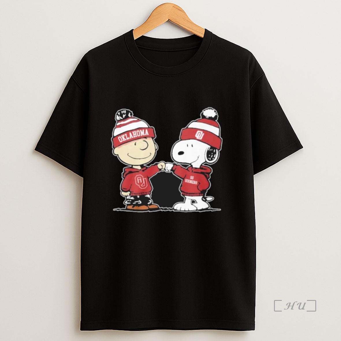 Officials The Peanuts Fist Bump Oklahoma Sooners Premium Shirt Sweatshirt Tee