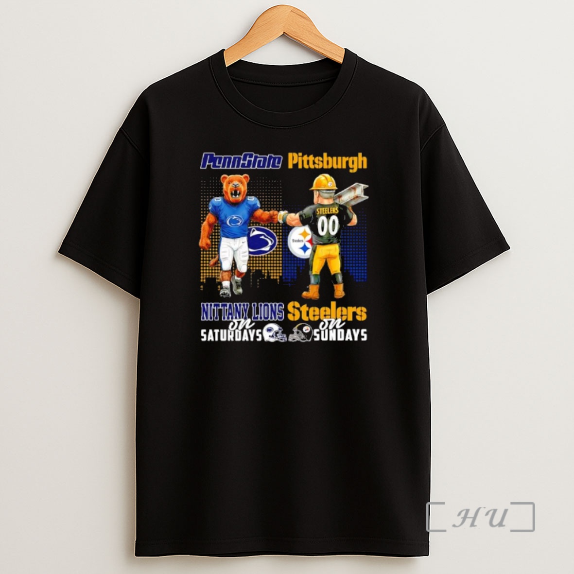 Officials The Penn State Nittany Lions On Saturdays And Pittsburgh Steelers On Sundays Mascots College Premium Shirt Sweatshirt Tee