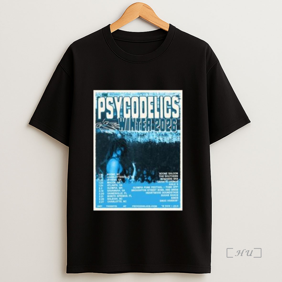 Officials The Psycodelics Winter Tour 2026 Dates Premium Shirt Sweatshirt Tee