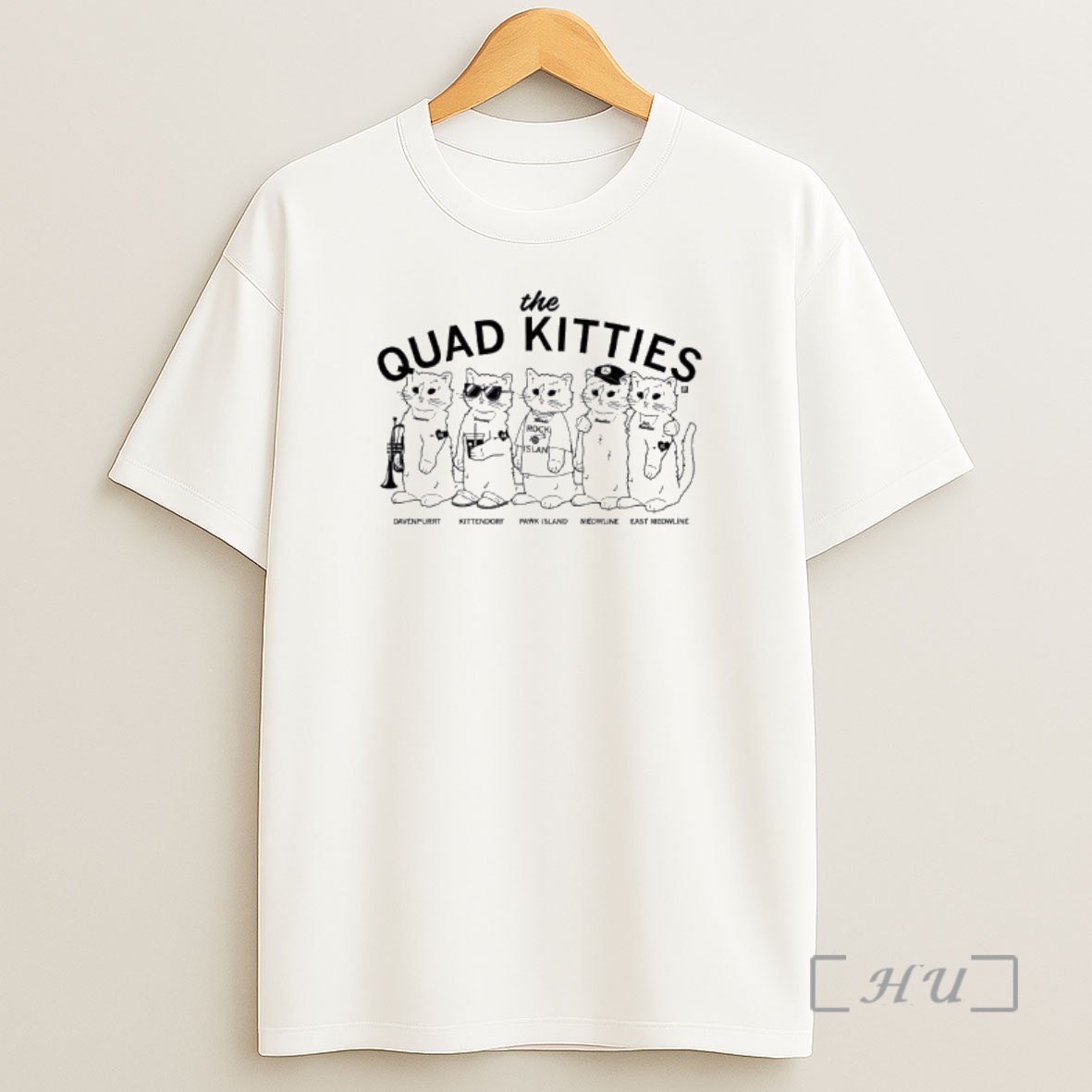 Officials The Quad Kitties Davenpurrt Kittendorf Pawk Island Meowline East Meowline Premium Shirt Sweatshirt Tee