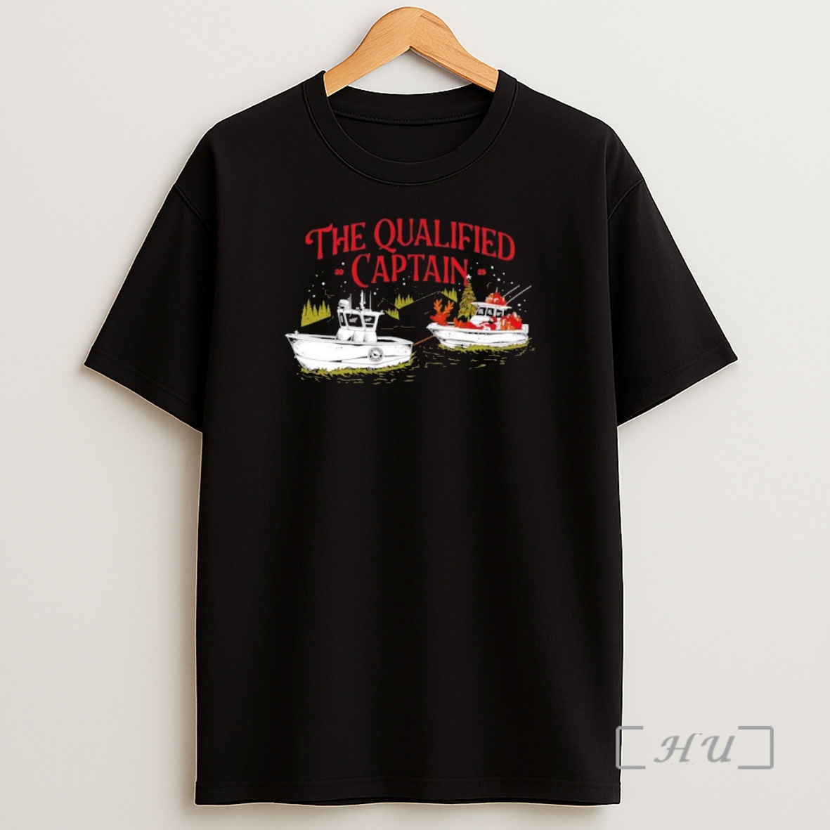 Officials The Qualified Captain Santa Christmas 2025 Black Premium Shirt Sweatshirt Tee