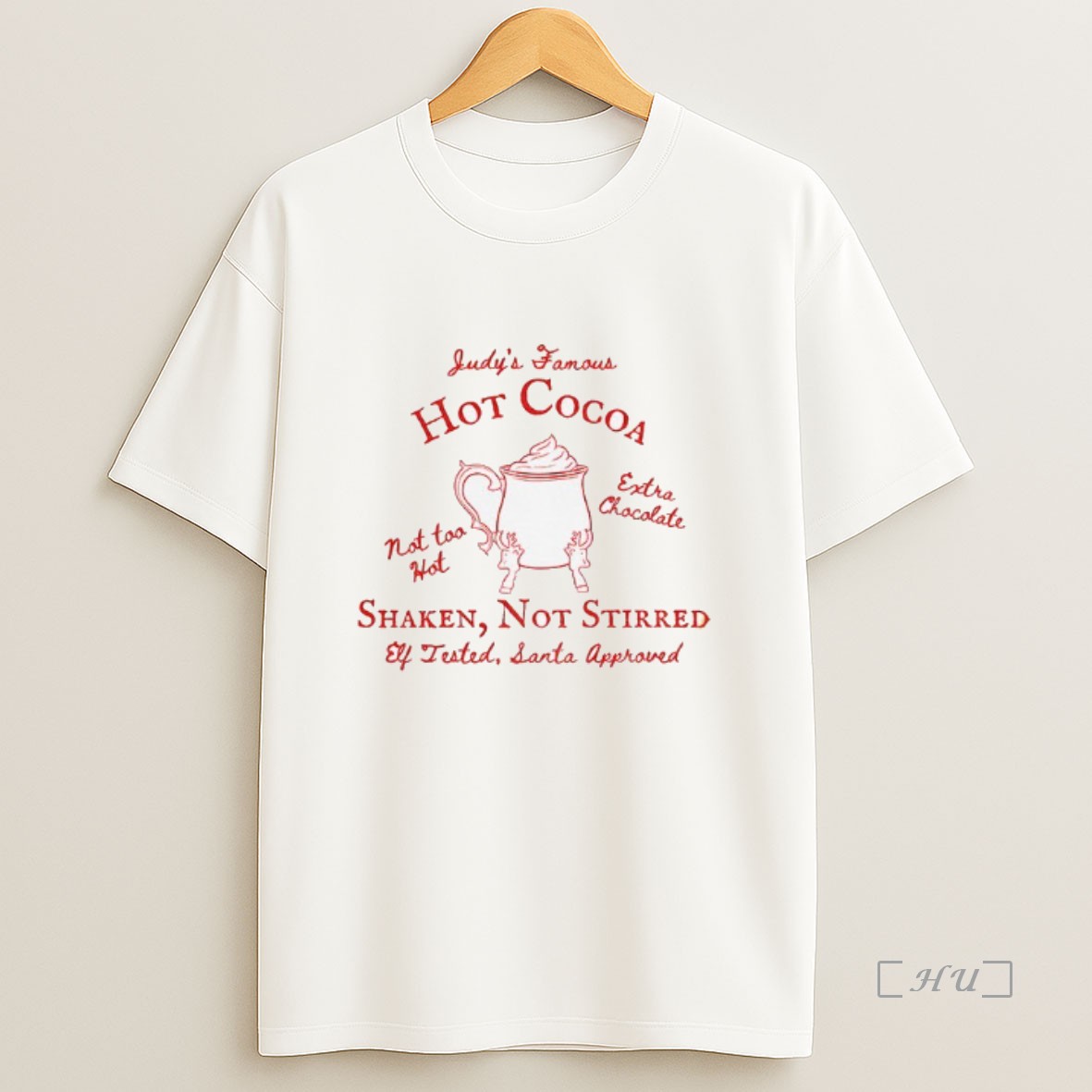 Officials The Santa Clause Movie 90s Charlie Judys Hot Cocoa Premium Shirt Sweatshirt Tee