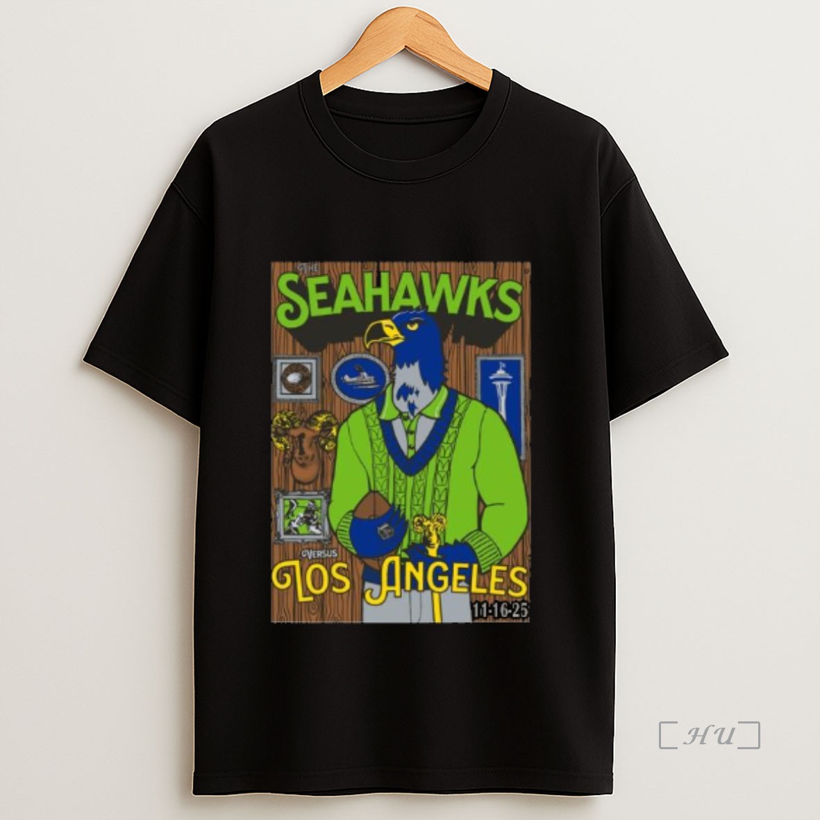 Officials The Seattle Seahawks Vs Los Angeles Rams 2025 Rivalries Series Premium Shirt Sweatshirt Tee