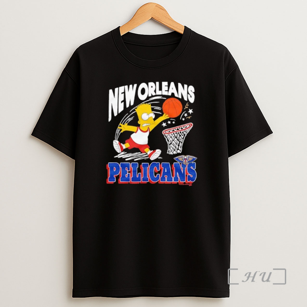 Officials The Simpsons Bart X New Orleans Pelicans Premium Shirt Sweatshirt Tee