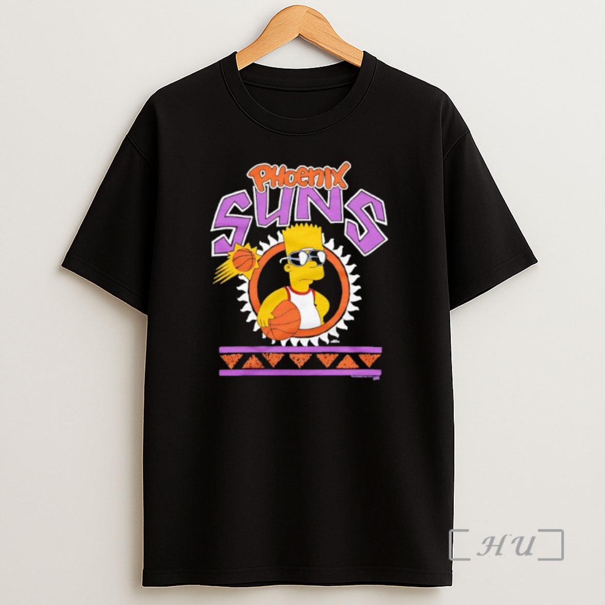 Officials The Simpsons Bart X Phoenix Suns Premium Shirt Sweatshirt Tee