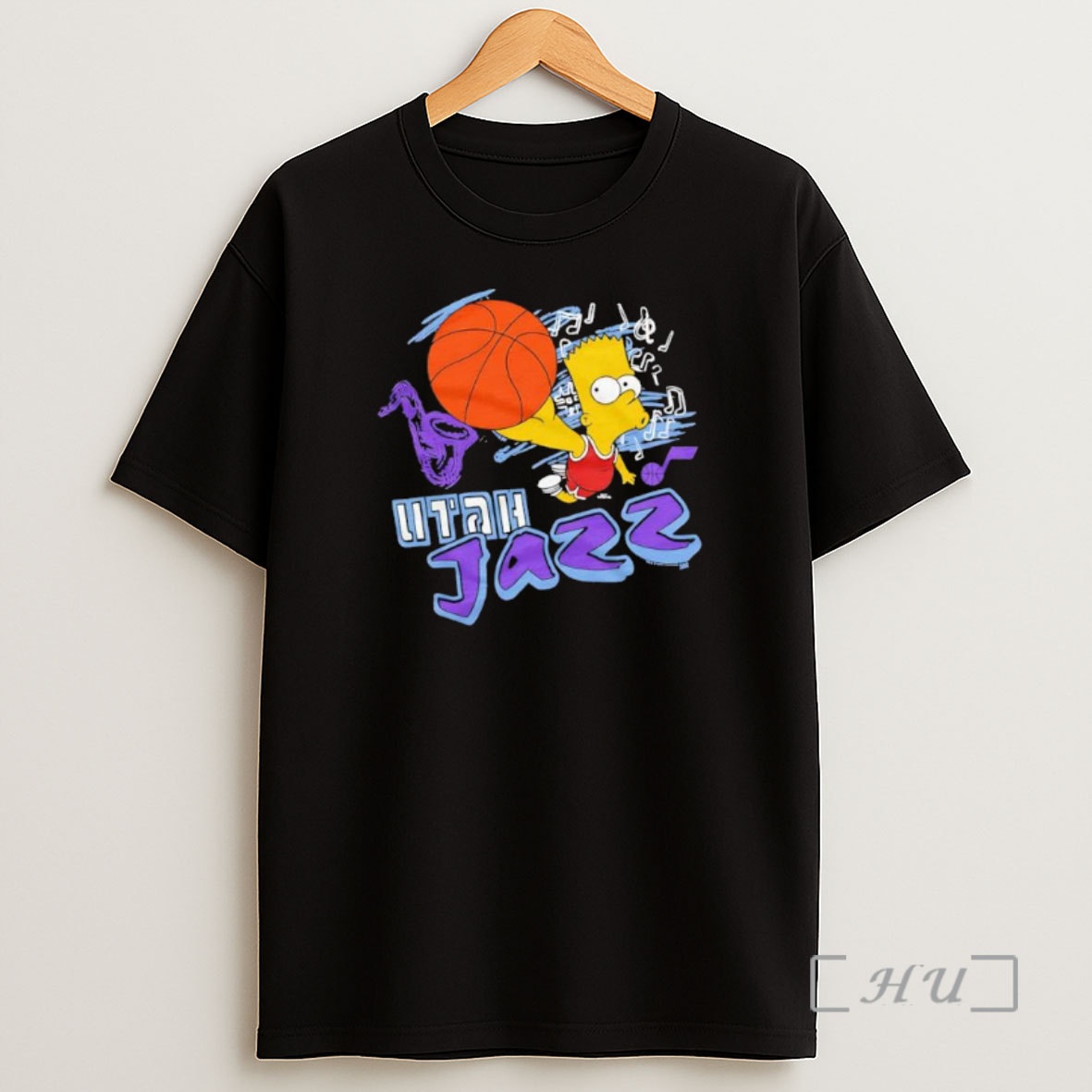 Officials The Simpsons Bart X Utah Jazz Premium Shirt Sweatshirt Tee