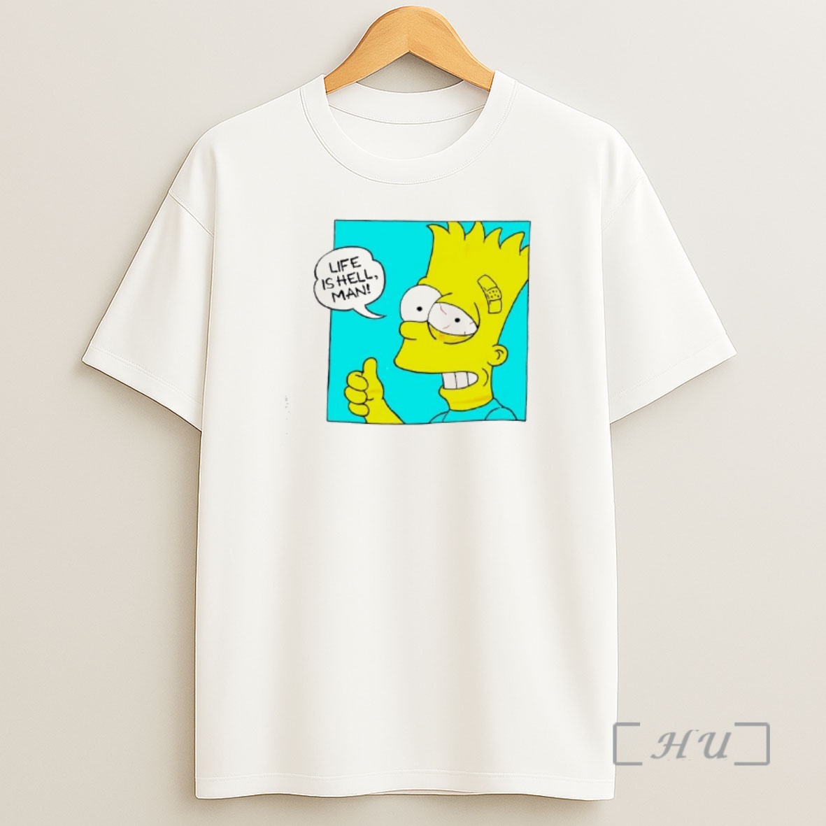 Officials The Simpsons Life Is Hell Man Premium Shirt Sweatshirt Tee