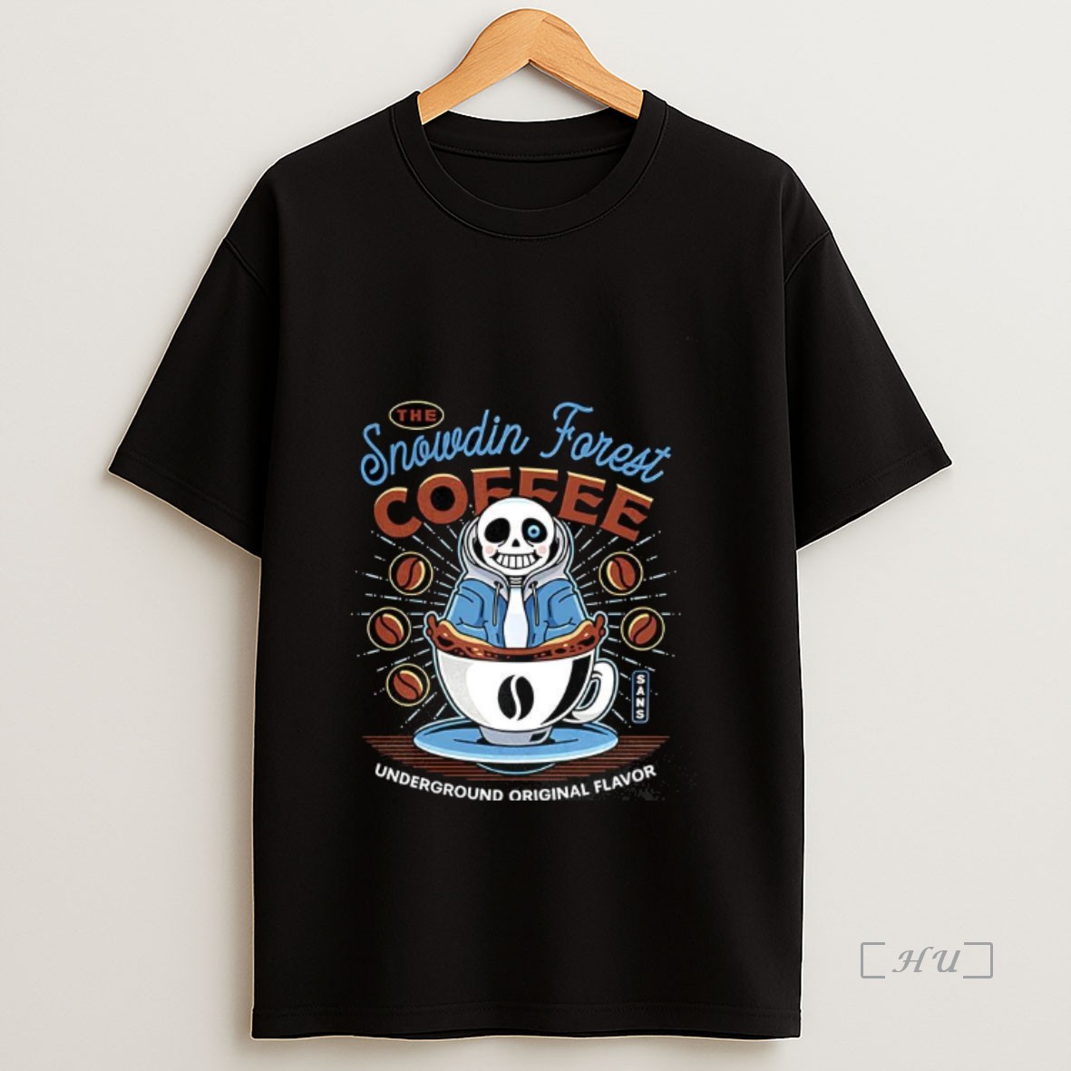 Officials The Snowdin Forest Coffee Emblem Underground Flavor Premium Shirt Sweatshirt Tee