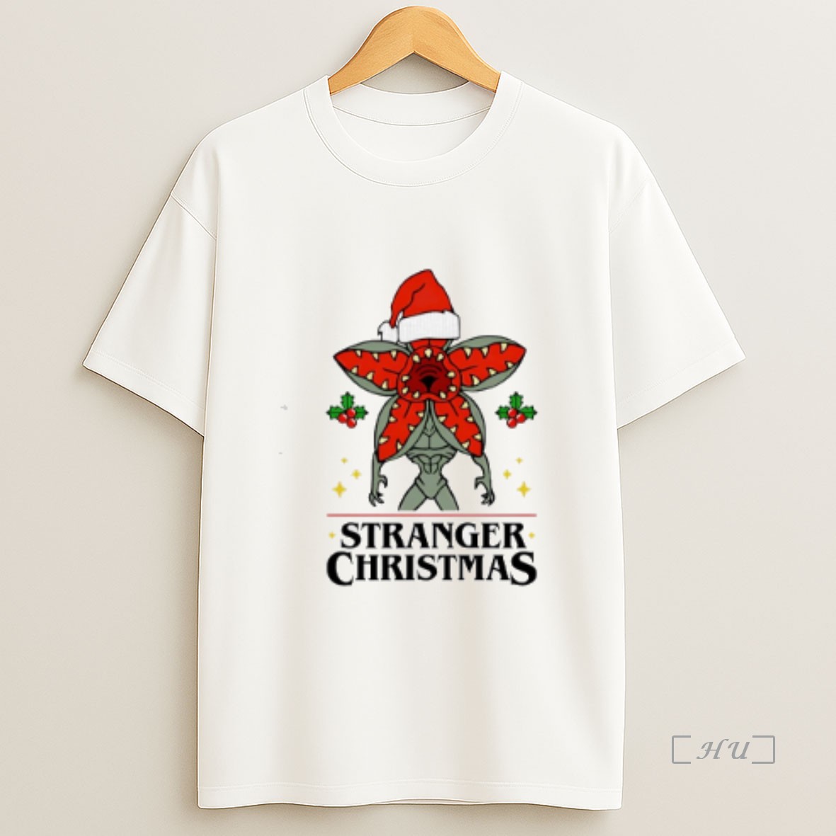 Officials The Stranger Flower Santa Hat Christmas Premium Shirt Sweatshirt Tee