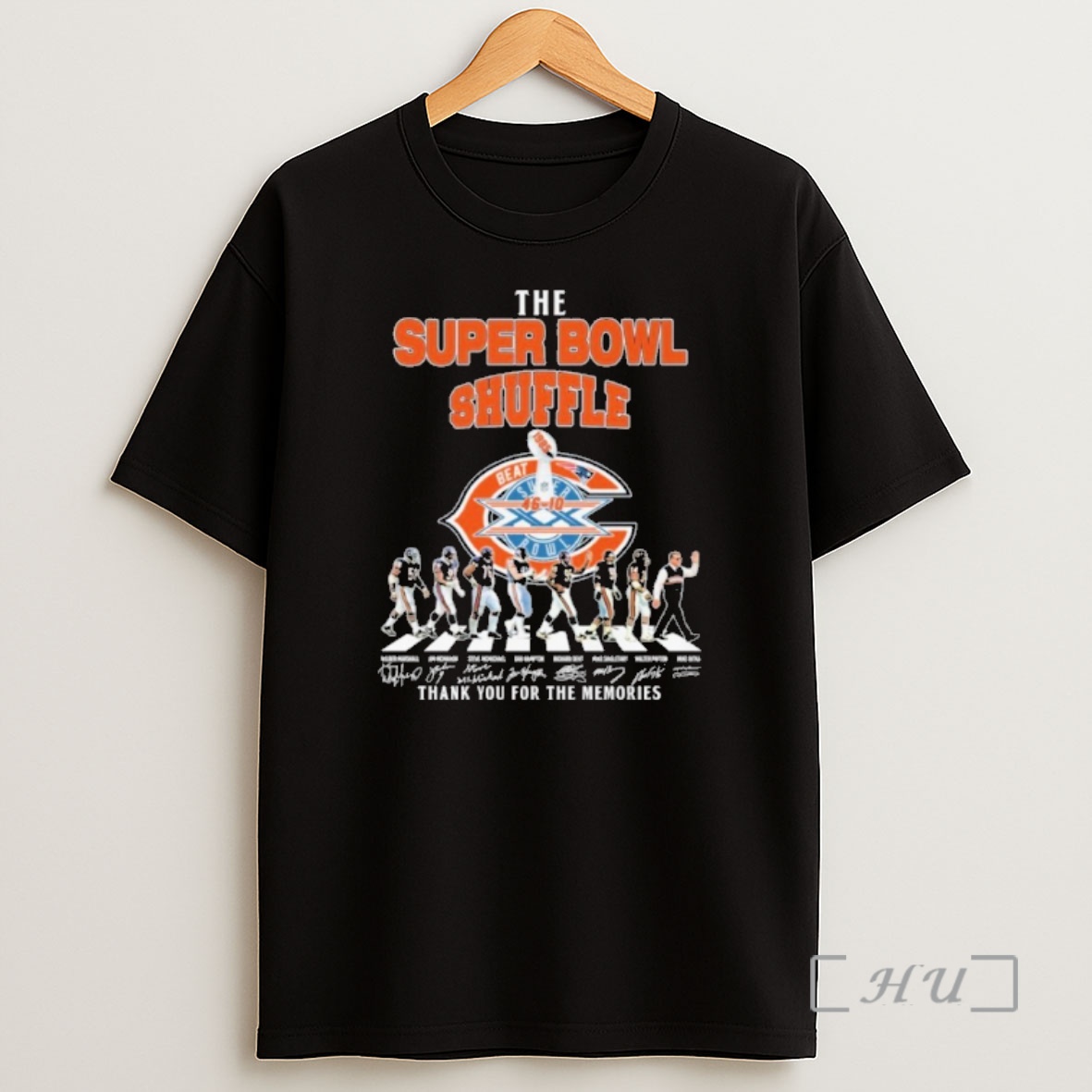 Officials The Super Bowl Shuffle Player Abbey Road Signature Thank You For The Memories Premium Shirt Sweatshirt Tee