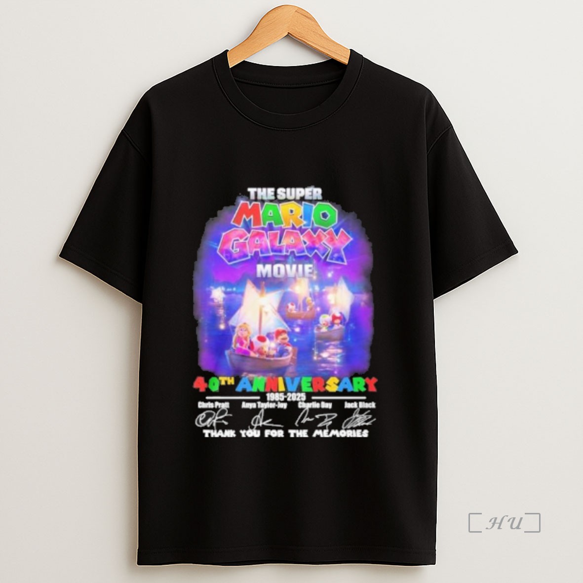 Officials The Super Mario Galaxy Movie 40th Anniversary 1895 2025 Premium Shirt Sweatshirt Tee